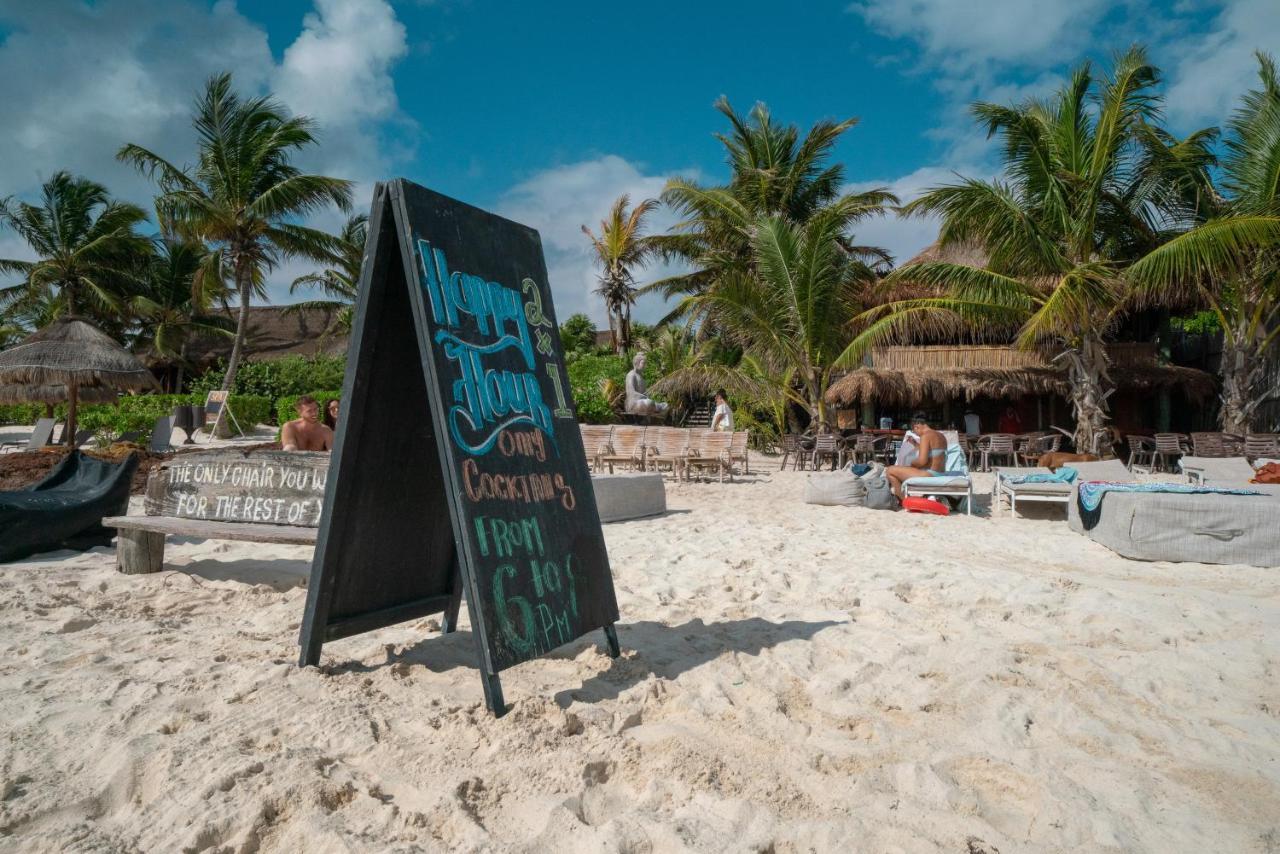 Cabanas La Eufemia トゥルム エクステリア 写真