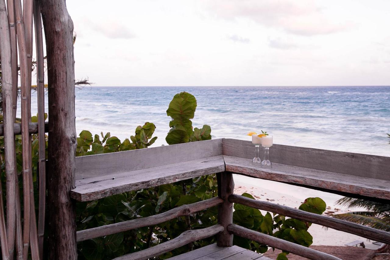 Cabanas La Eufemia トゥルム エクステリア 写真